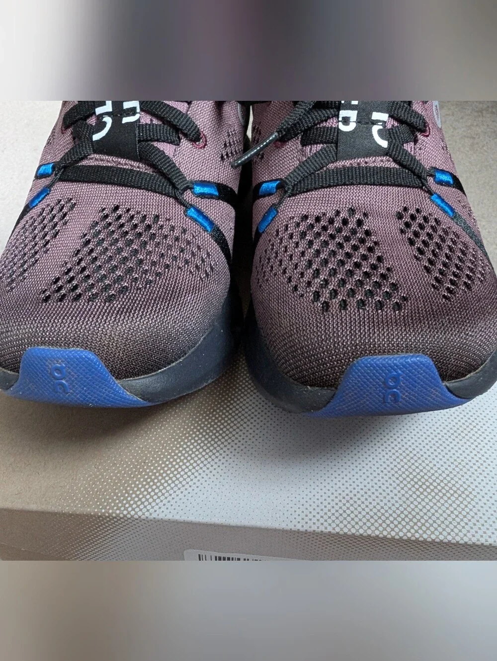 On Cloudsurfer Women's Running Shoes, Black Pink Blue, Size 7.5